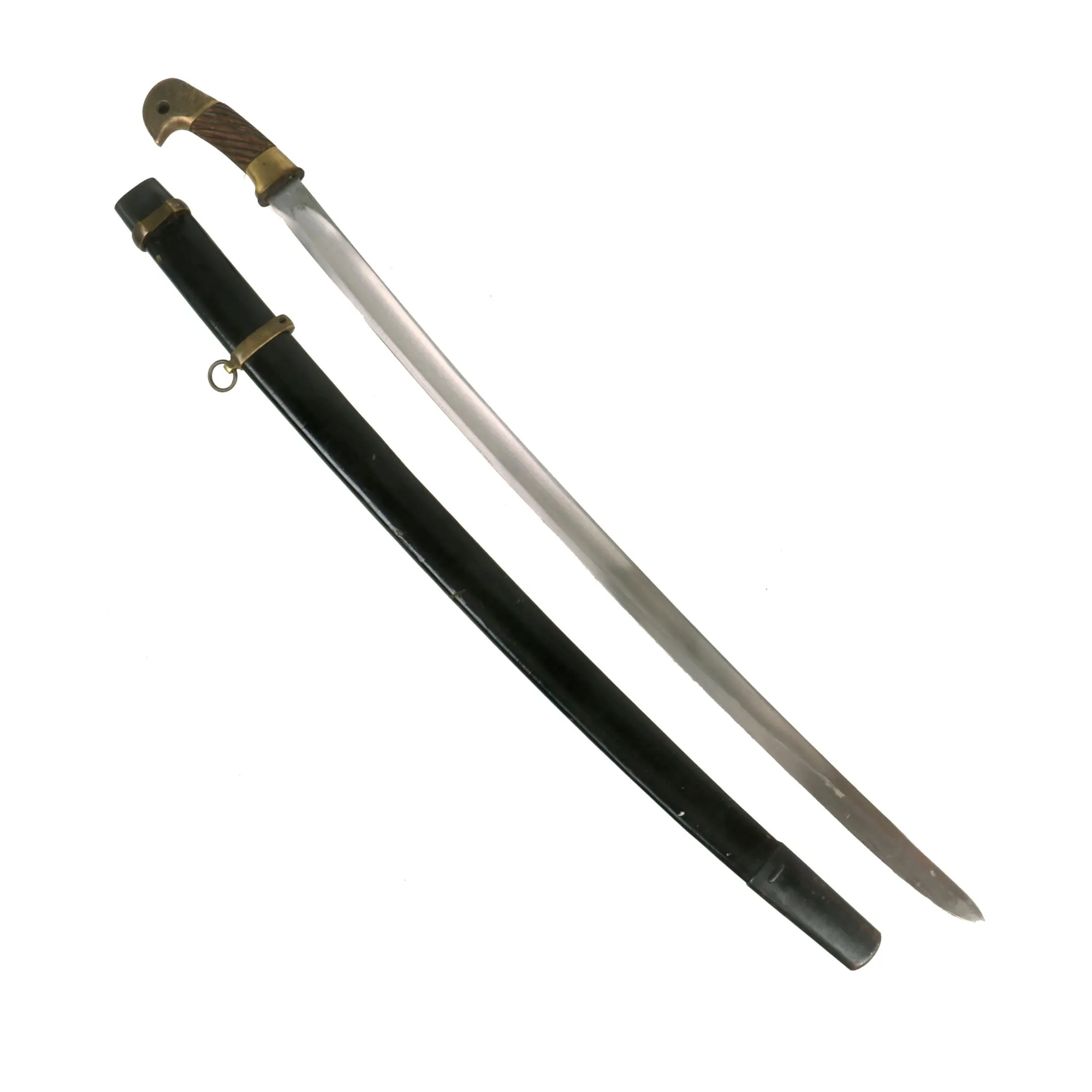 Original Soviet WWII Cossack Shashka Saber by НМЗ with Scabbard - Dated 1945 & Marked CCCP