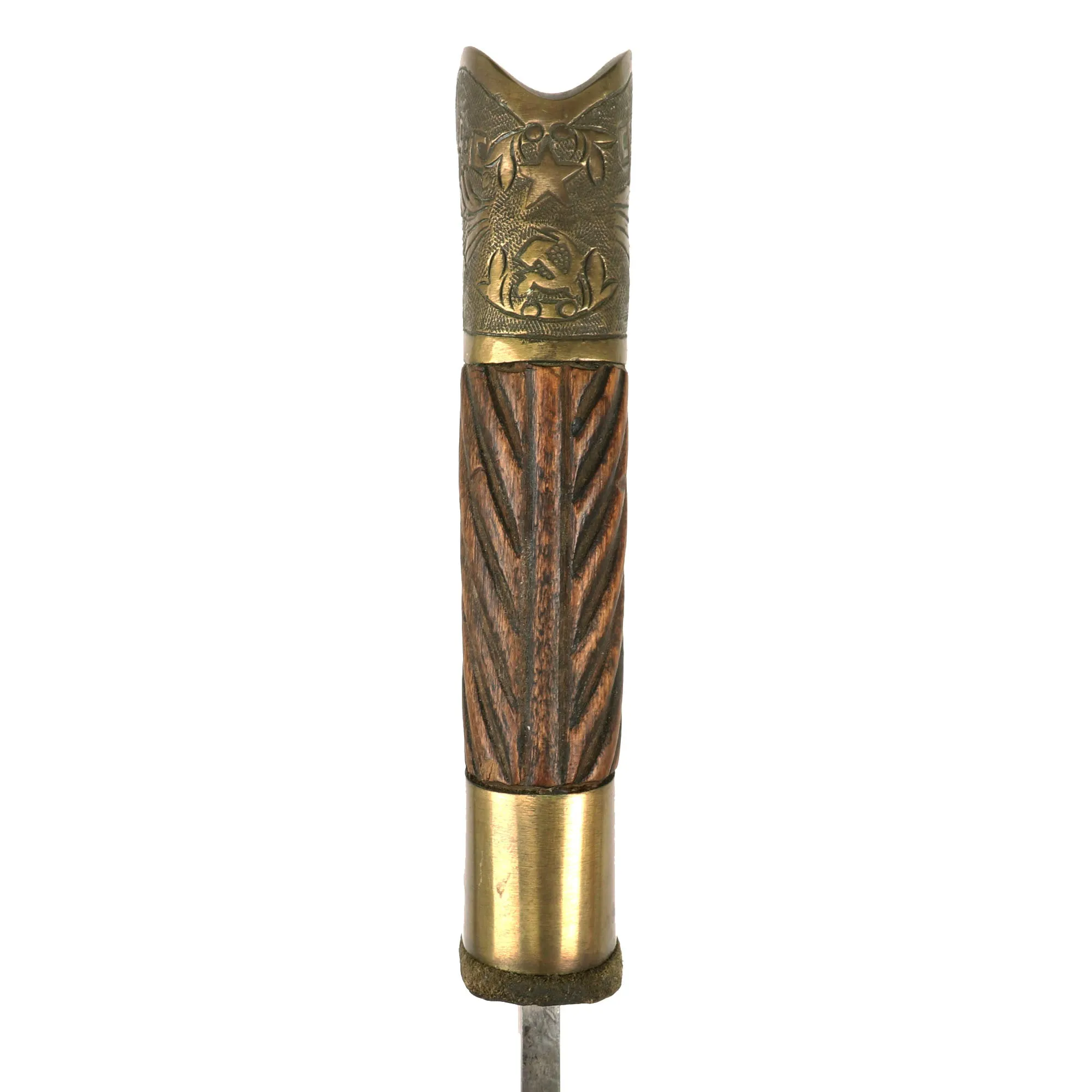 Original Soviet WWII Cossack Shashka Saber by НМЗ with Scabbard - Dated 1945 & Marked CCCP