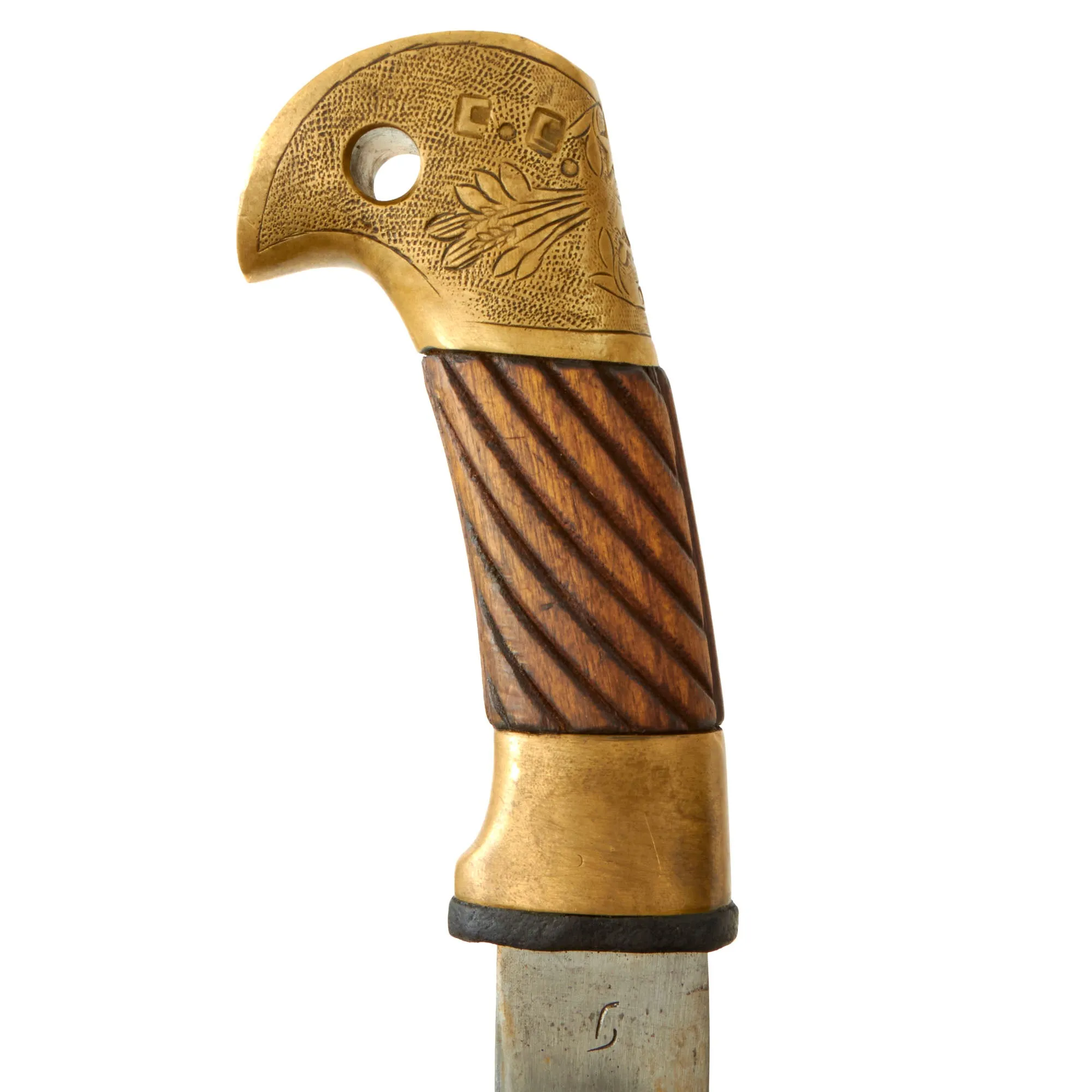 Original Soviet WWII Cossack Shashka Saber With Scabbard - Dated 1942 & Marked CCCP