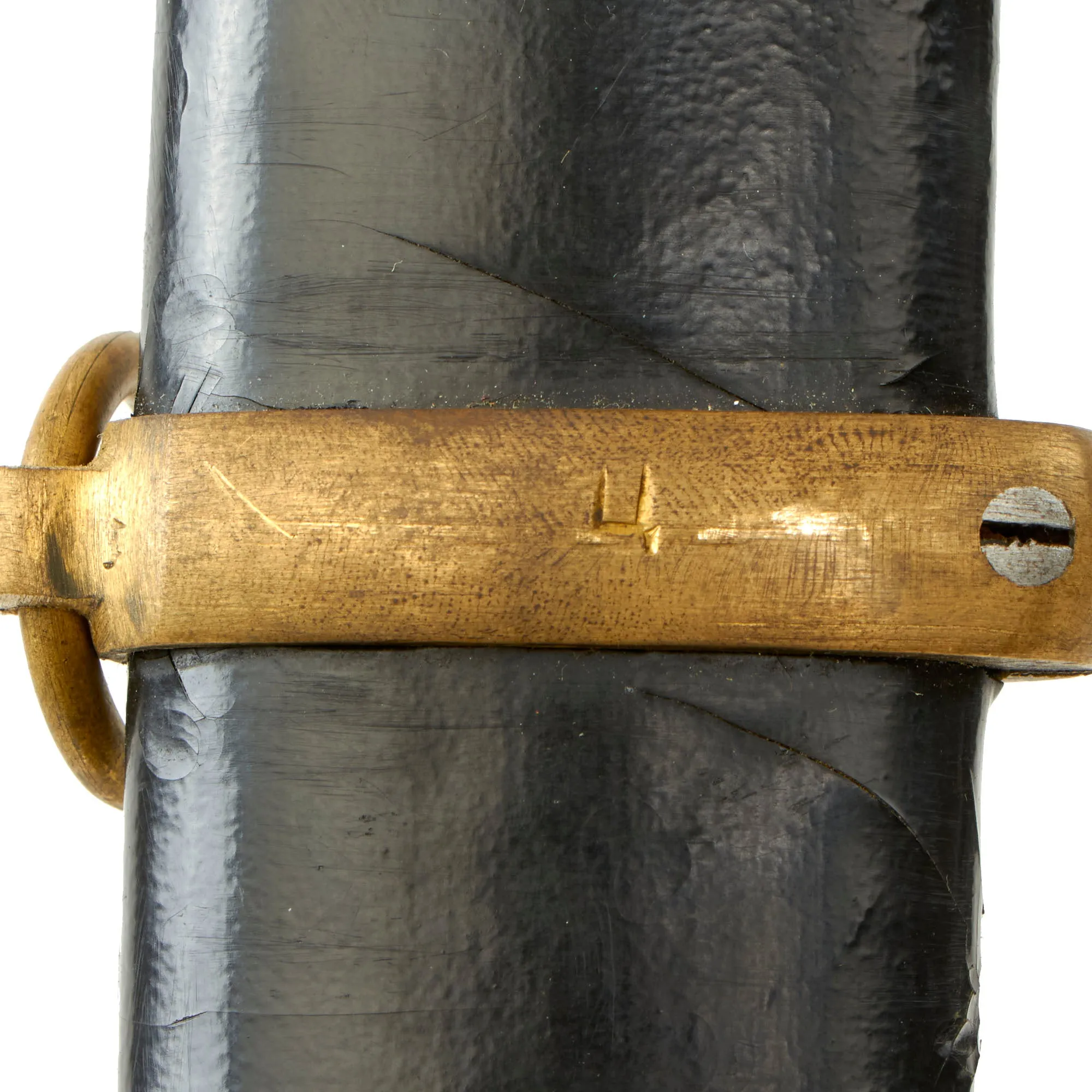 Original Soviet WWII Cossack Shashka Saber With Scabbard - Dated 1942 & Marked CCCP