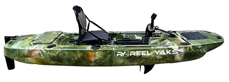 ReelYaks Raider 9.5ft Modular Pedal Fishing Kayak