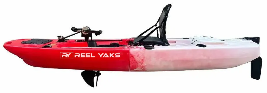 ReelYaks Raider 9.5ft Modular Pedal Fishing Kayak