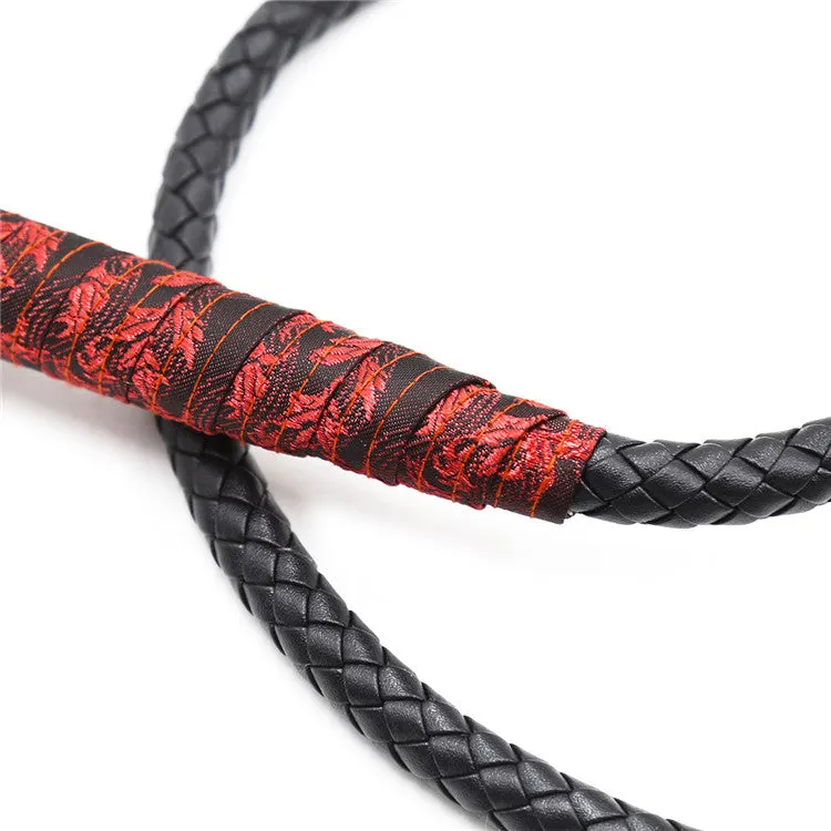 Scarlet Faux Leather Bondage Crop