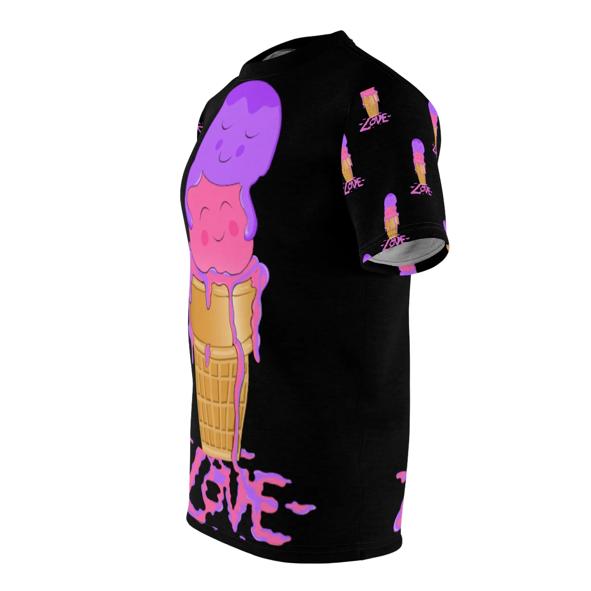 Scoops of Love Unisex All Over Print Cut & Sew Tee