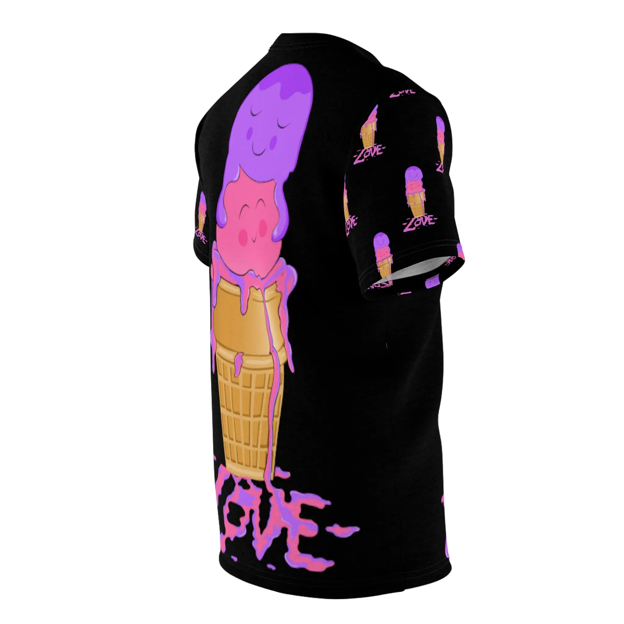 Scoops of Love Unisex All Over Print Cut & Sew Tee