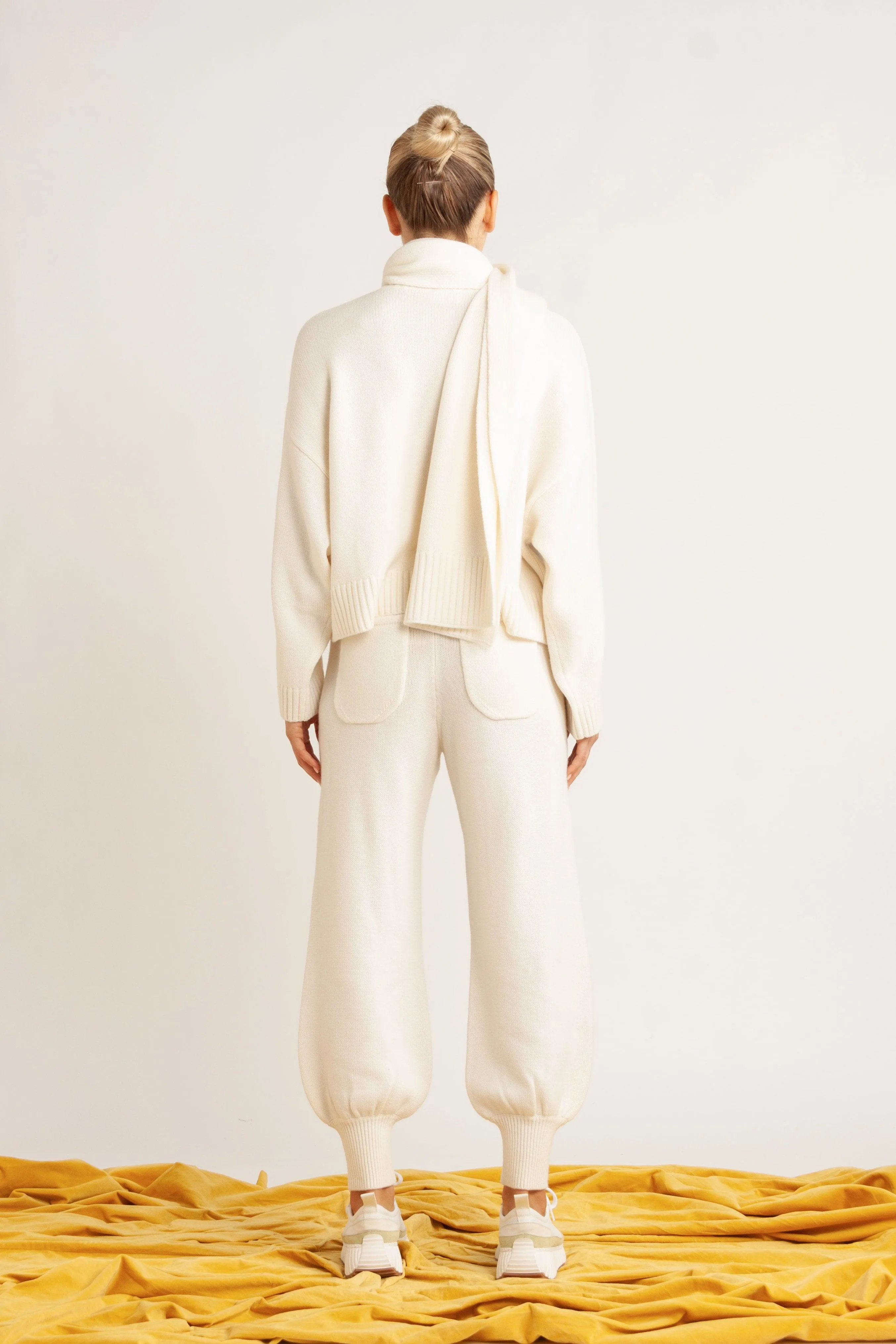 Sidney Wool-Cashmere Pant