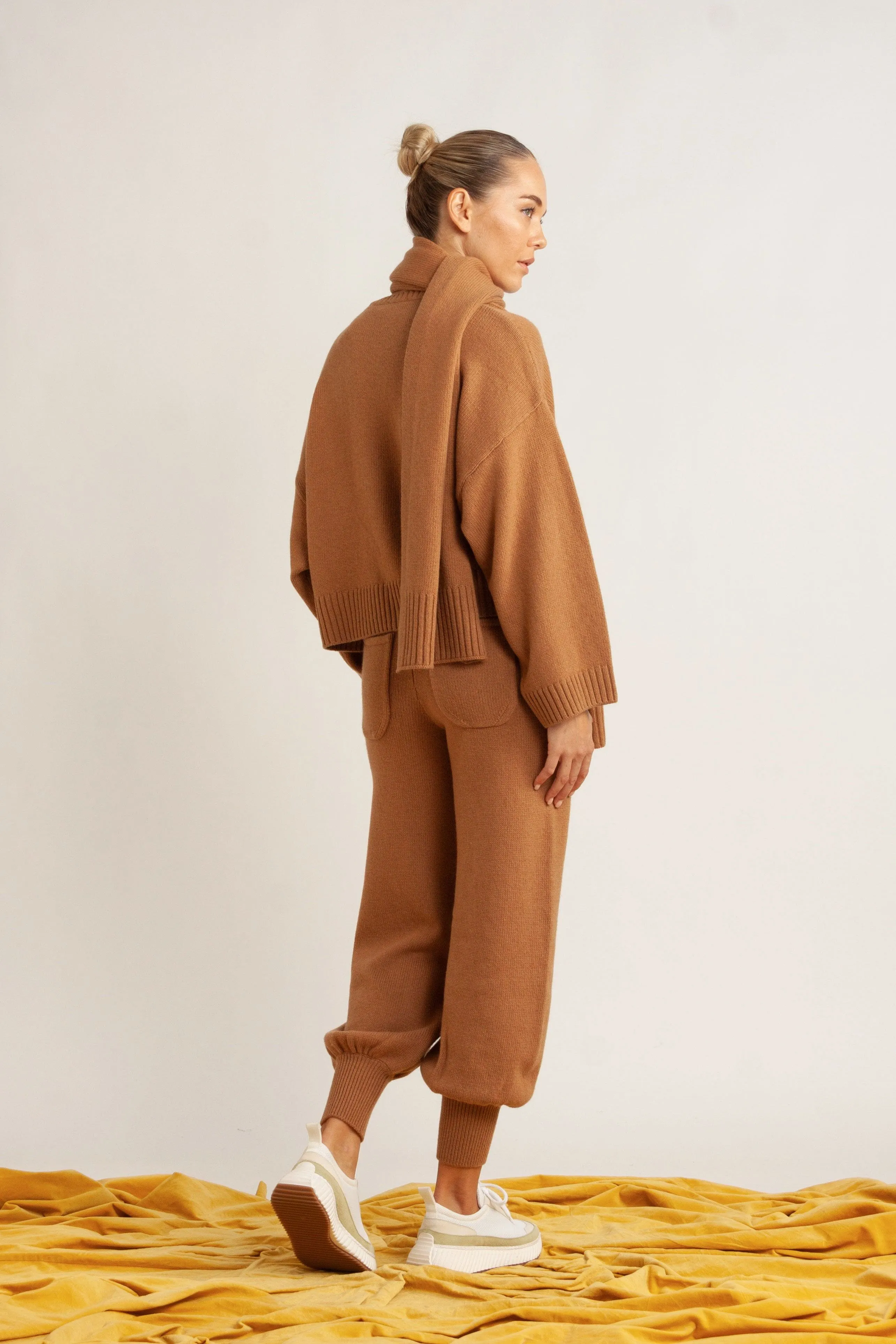 Sidney Wool-Cashmere Pant