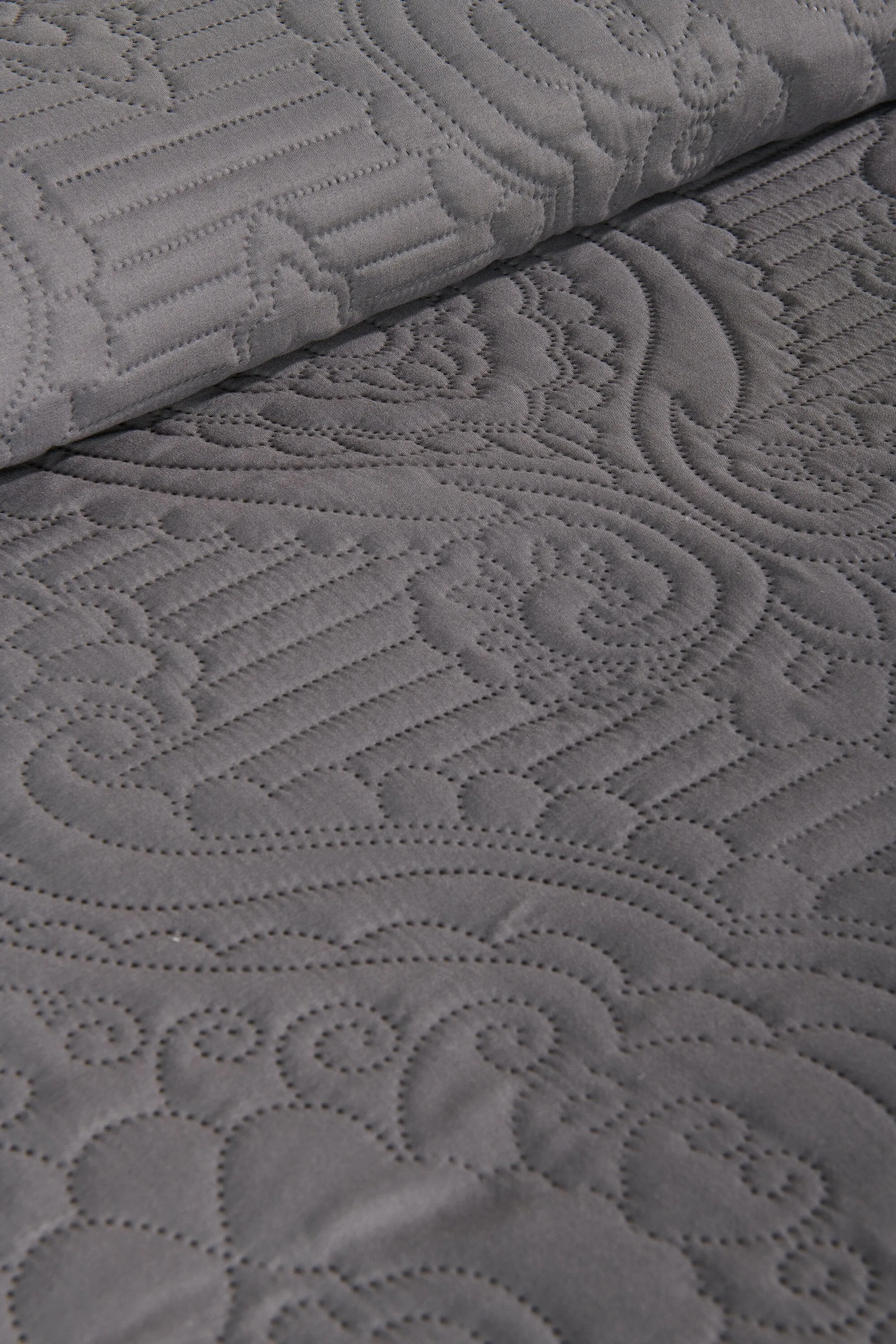 Soren 3-Piece King Quilt Set - Grey