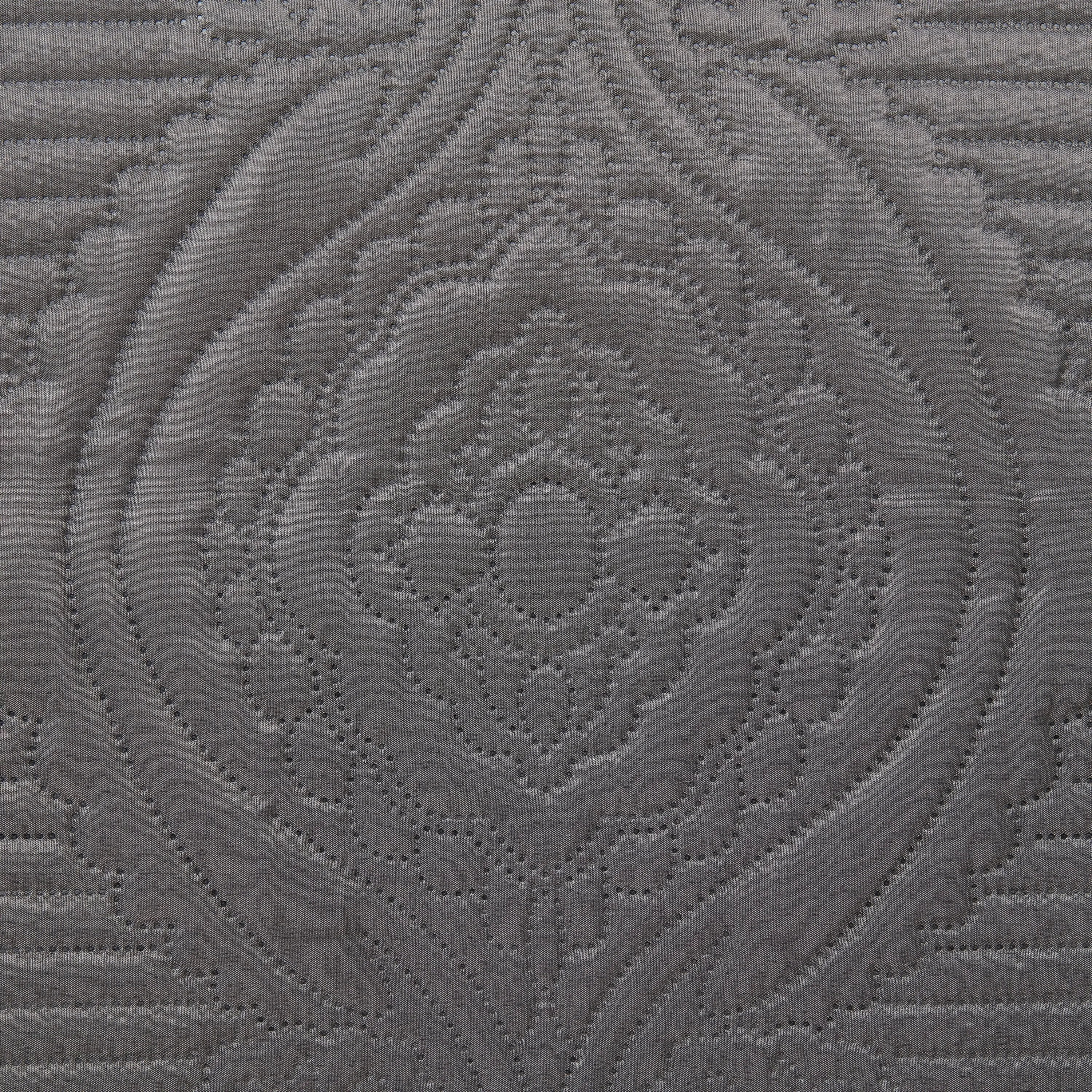 Soren 3-Piece King Quilt Set - Grey