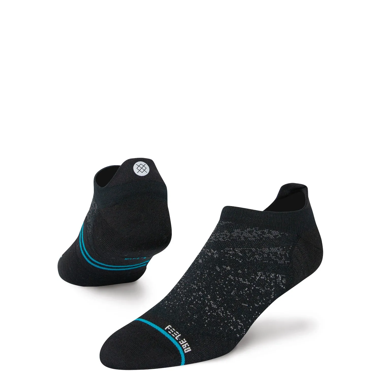 Stance Run UL Tab Performance Socks - Black