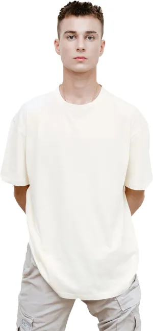 T-TAM Unisex Oversized T-Shirt for Women & Men - 100% Soft Cotton Crew Neck Short Sleeve - Basic Tee Shirt