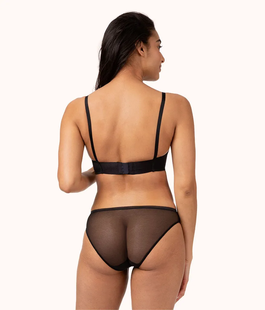 The Low Back Bralette Bundle: Toasted Almond/Jet Black