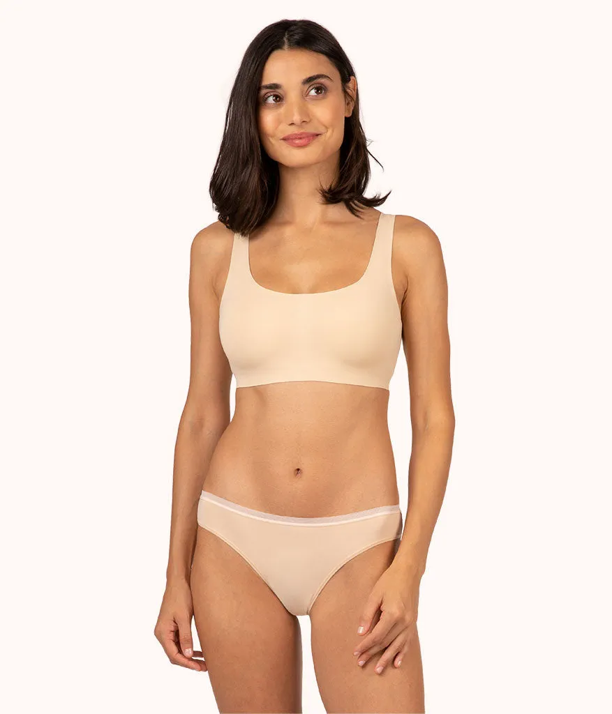 The Sleek Scoop Bralette Bundle: Toasted Almond/Jet Black