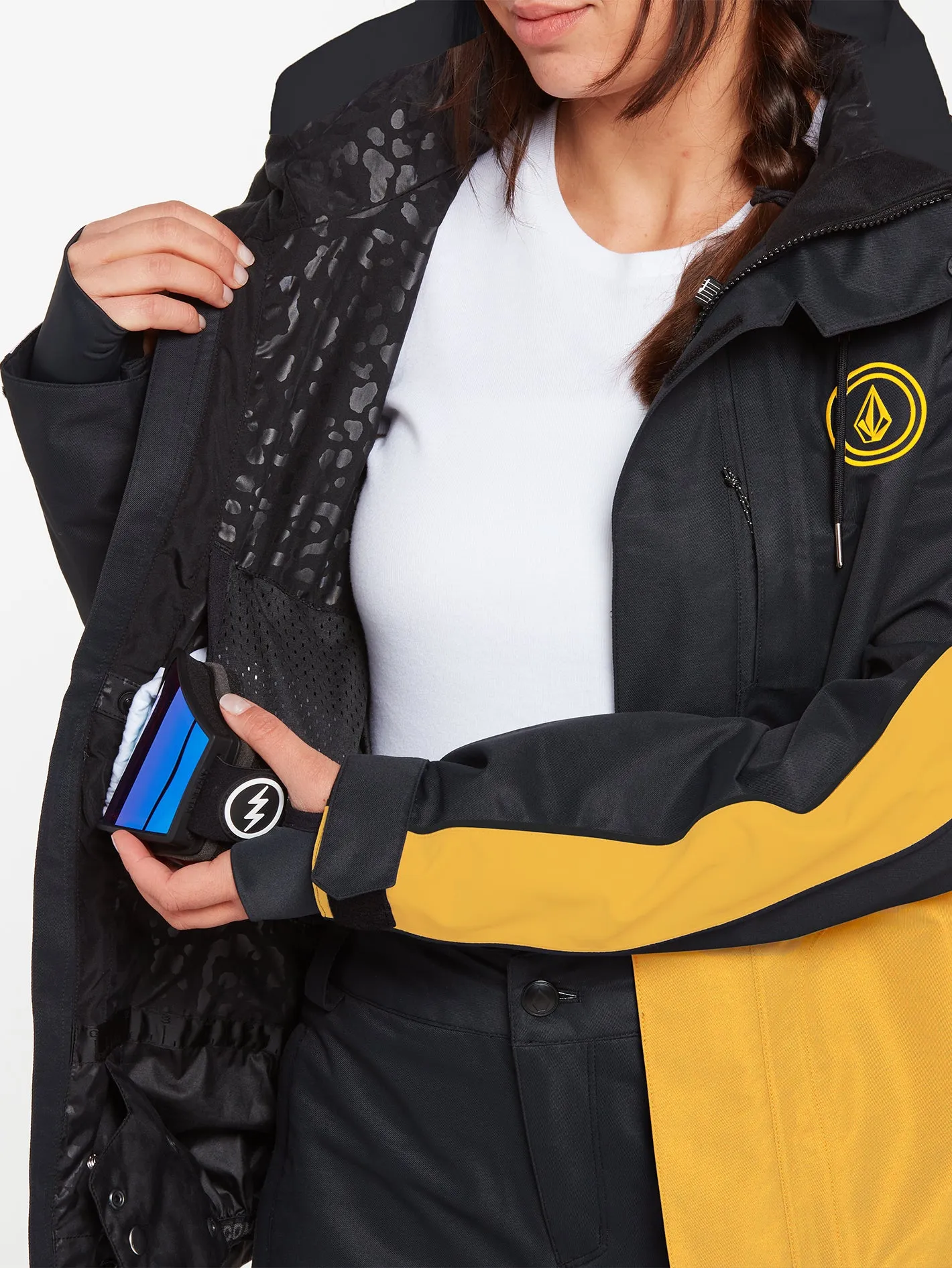 Womens Hailyn Jacket - Resin Gold