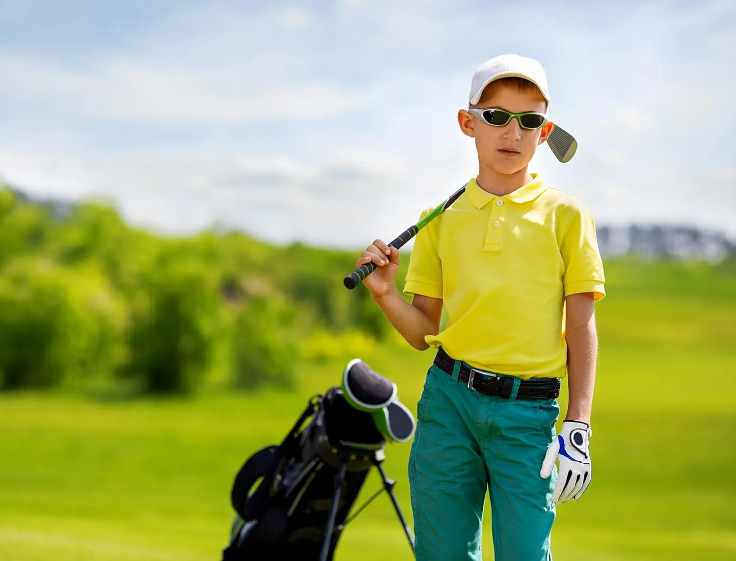 Youper 2-Pack Boys Performance Polo Shirt, Youth Quick Dry Short Sleeve School Uniform Polo Shirt