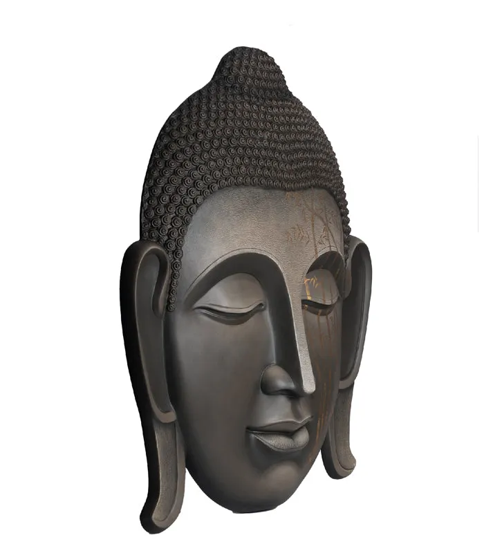 Zen Art Buddha Bamboo Wall Sculpture